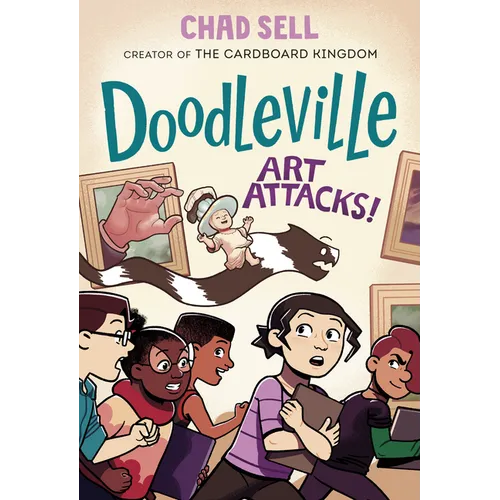Doodleville #2: Art Attacks!: (A Graphic Novel) - Hardcover