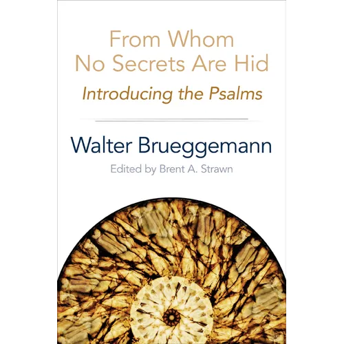 From Whom No Secrets Are Hid: Introducing the Psalms - Paperback