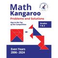 Math Kangaroo Problems and Solutions - Grades 1 & 2 - Even Years - Paperback