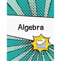 Algebra Graph Paper Notebook: (Large, 8.5"x11") 100 Pages, 4 Squares per Inch, Math Graph Paper Composition Notebook for Students - Paperback