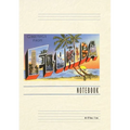 Vintage Lined Notebook Greetings from Florida - Paperback