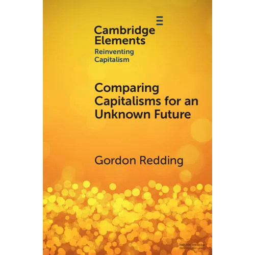 Comparing Capitalisms for an Unknown Future - Paperback