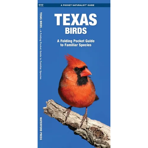 Texas Birds: A Folding Pocket Guide to Familiar Species