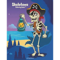 Skeletons Coloring Book 1 - Paperback