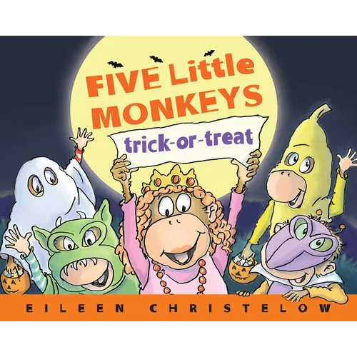 Five Little Monkeys Trick-Or-Treat - Paperback