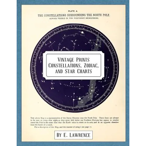 Vintage Prints: Constellations, Zodiac, and Star Charts - Paperback
