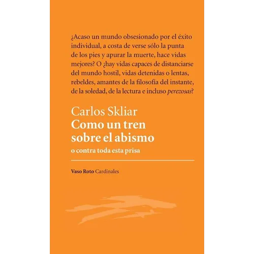 Como un tren sobre el abismo - Paperback