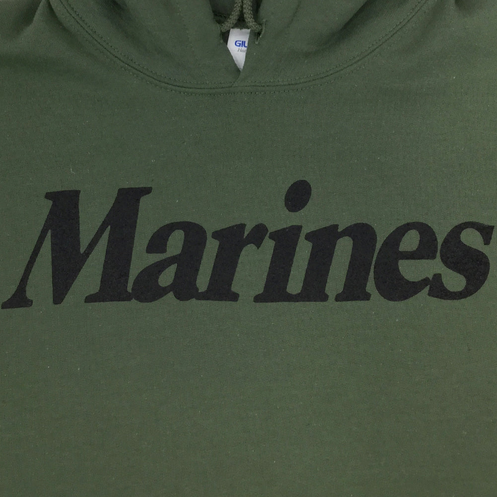 Marines Logo Core Hood (OD Green)