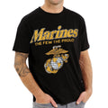 Marines The Few The Proud Faded T-Shirt (Black)