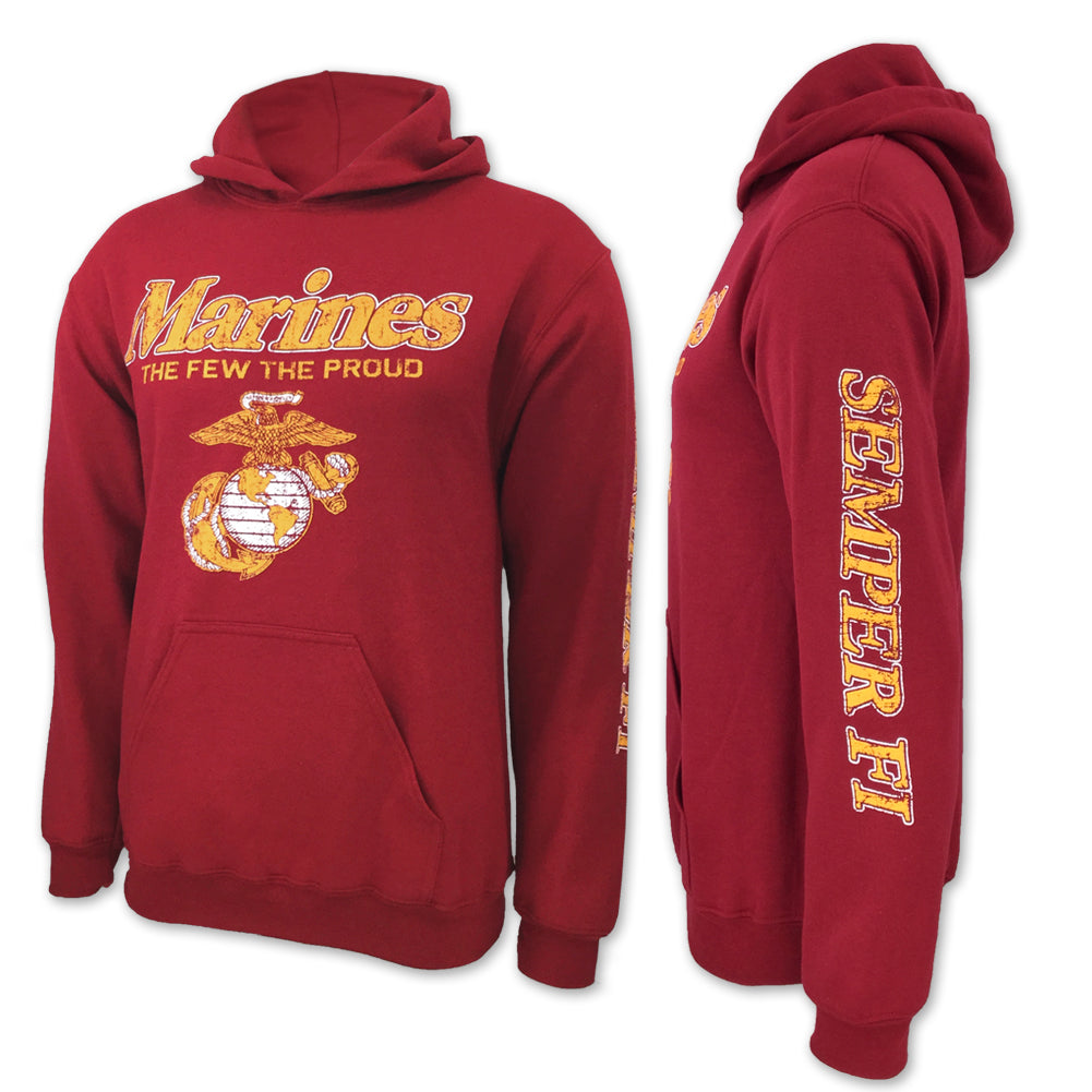 Marines The Few The Proud Hood (Cardinal)