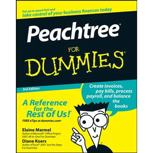 Peachtree for Dummies - Paperback