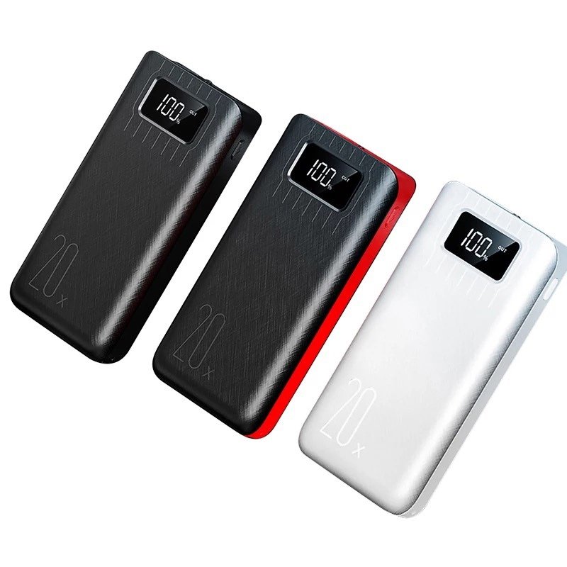 20000mAh External Battery Power Bank Dual USB With LED Flashlight – view 4