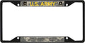 United States Army Military Black Metal License Plate Frame Tag Cover, 6x12 Inch