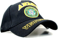 Army Veteran Logo Premium Embroidered Baseball Cap Hat United States Military