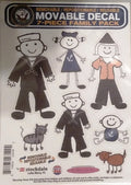 Navy Family Spirit Window Stickers Decal Sheet United States Navy Military