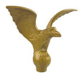 Metal Eagle Ornaments for Exterior Flagpoles