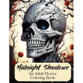 Midnight Shadows: An Adult Horror Coloring Book - Paperback