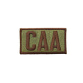 U.S. Air Force CAA OCP Brassard with Spice Brown Border and Hook Fastener