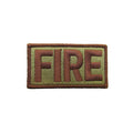 US Air Force FIRE OCP Brassard with Spice Brown Border and Hook Fastener