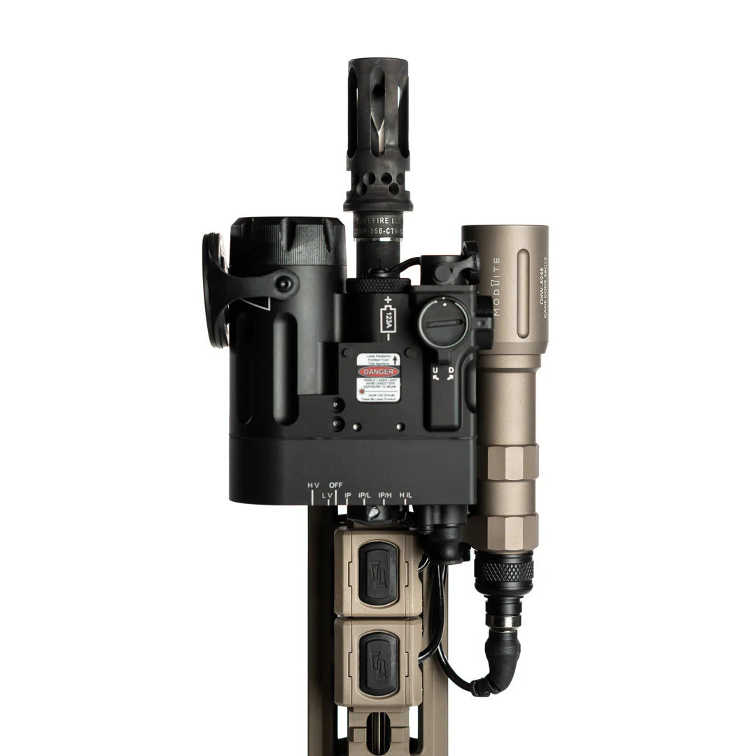 Modlite PLHv3 18650 Rifle Light Packages - 60,000 Candela Threat Disruption - Up To 75mins Runtime - Made in USA