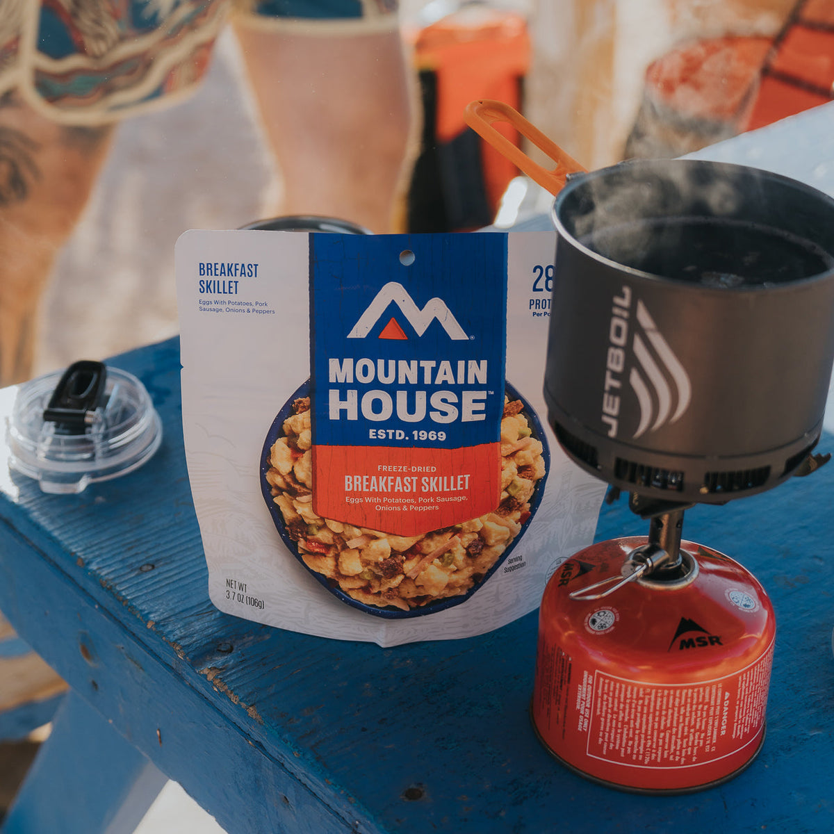 Mountain House Granola with Milk and Blueberries #10 Can