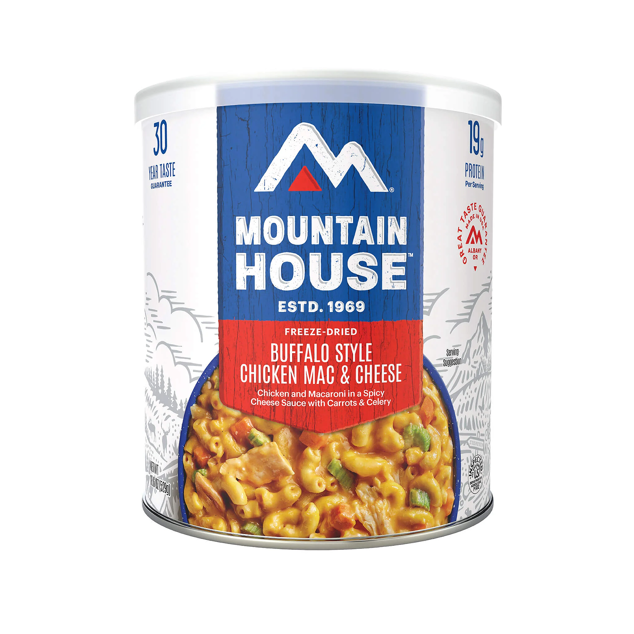 Mountain House Buffalo-Style Chicken Mac & Cheese #10 Can