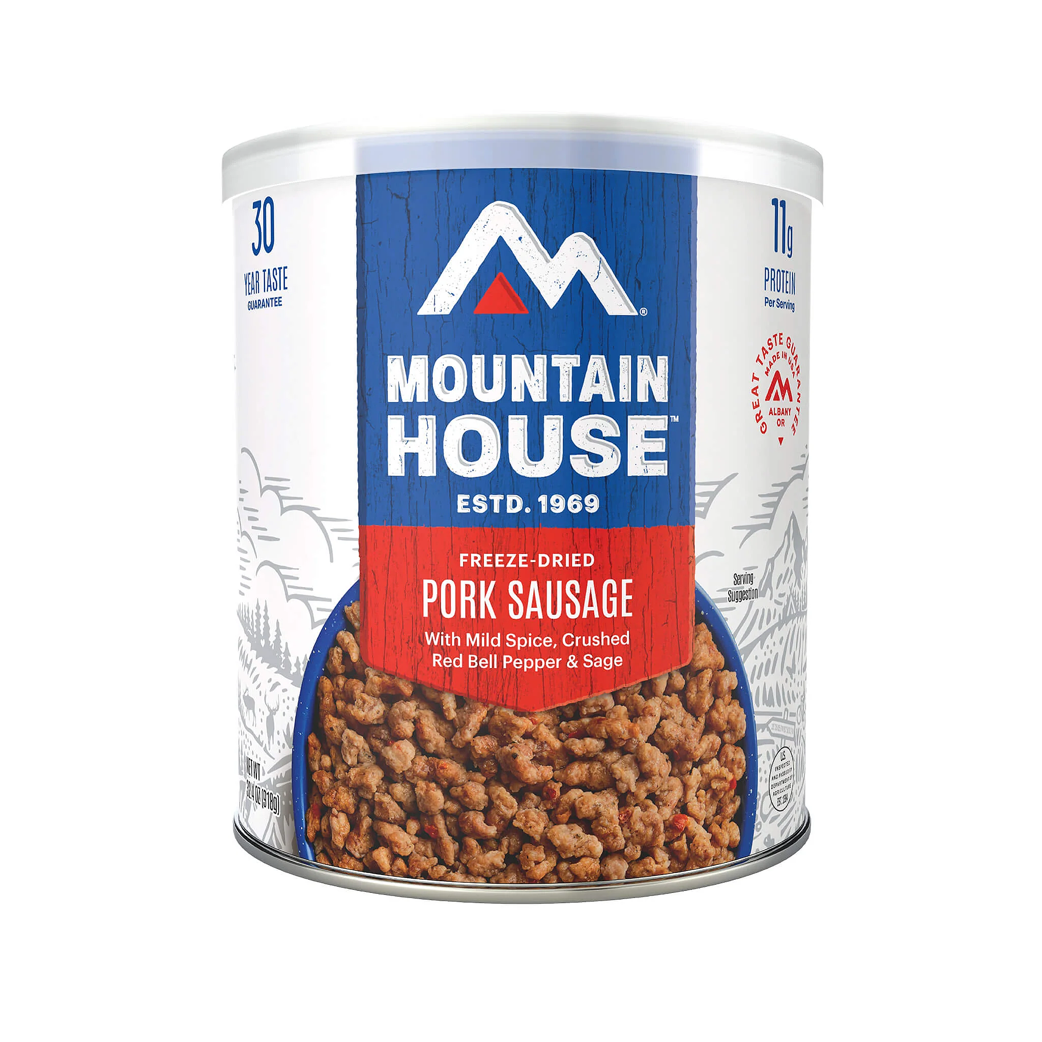 Mountain House Pork Sausage #10 Can