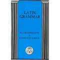 Latin Grammar - Paperback