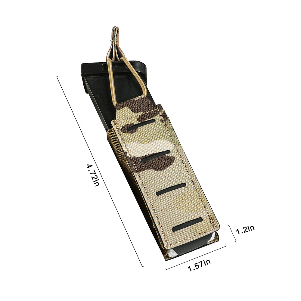 Military Single Double Triple Pistol Mag Pouchs For MK47