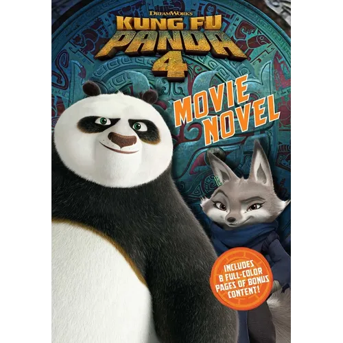 Kung Fu Panda 4 Movie Novel - Paperback