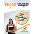 Praxis Middle School Mathematics 5169 Book and Online - Paperback