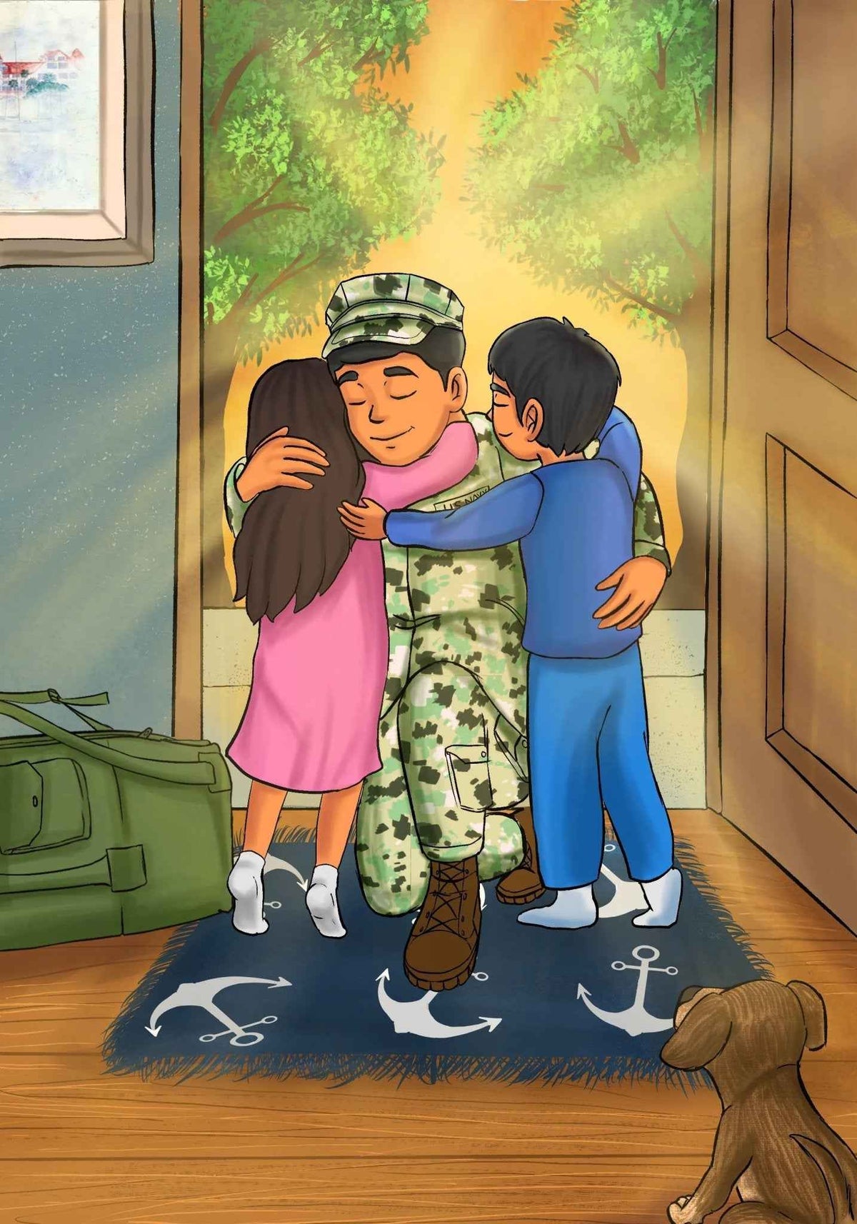 U.S. Navy Children’s Book - My Daddy, My Sailor by Matthew E. Miller