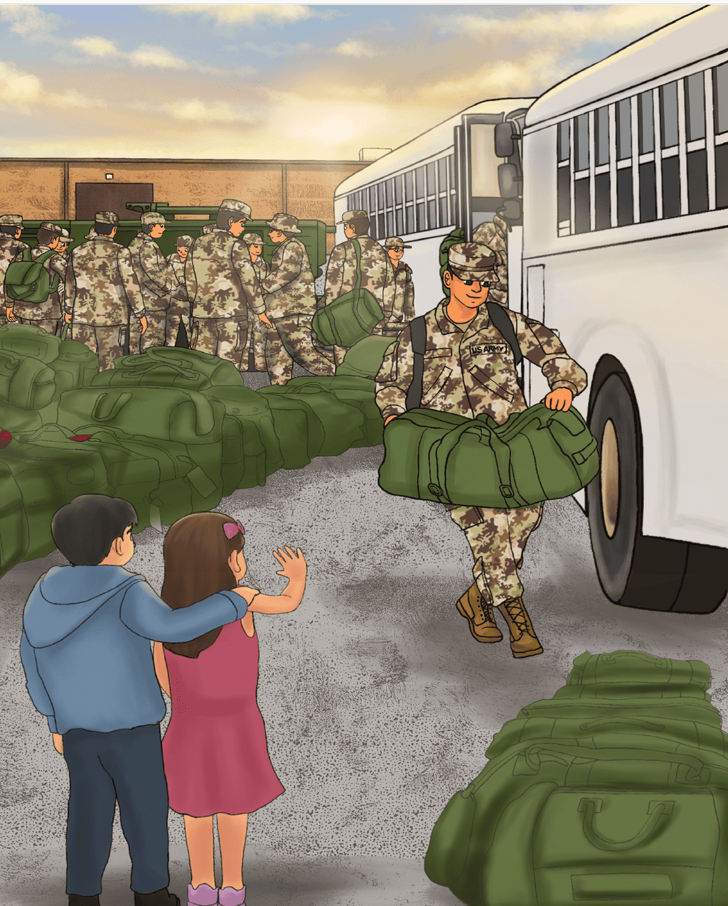 Army Children’s Book - My Mommy, My Soldier by Matthew E. Miller