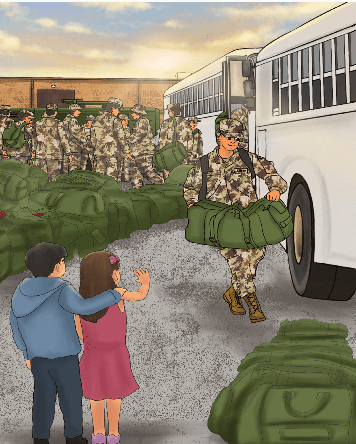 Army Children’s Book - My Daddy, My Soldier by Matthew E. Miller