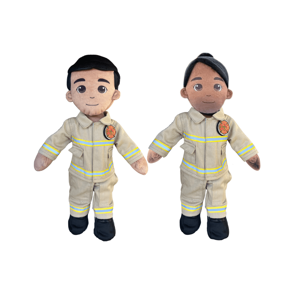 Firefighter Doll | Fireman Doll & Recordable Plush