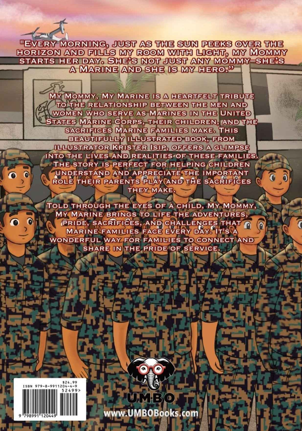 Marine Children's Book - My Mommy, My Marine