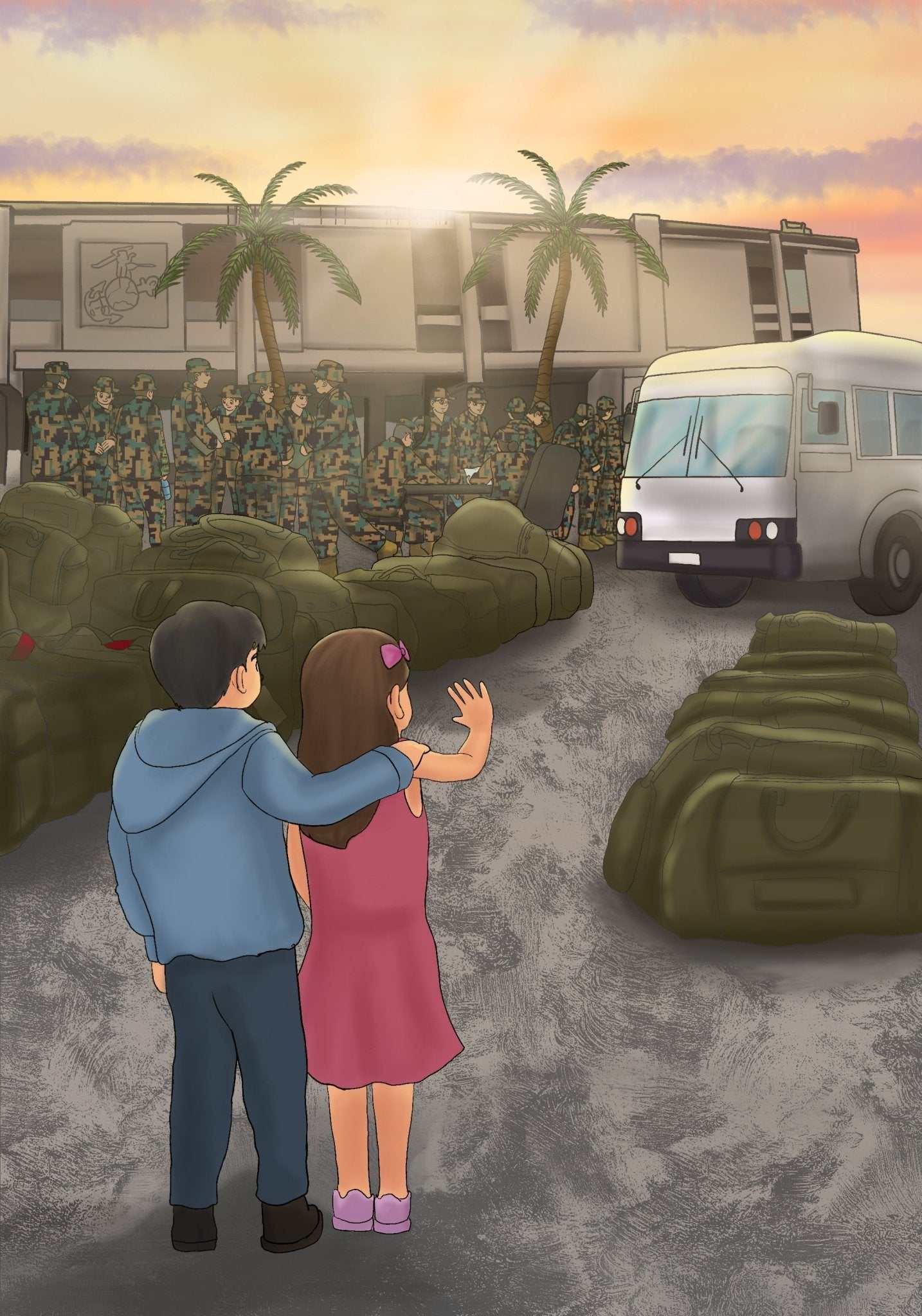 USMC Marine Children’s Book - My Daddy, My Marine by Matthew E. Miller