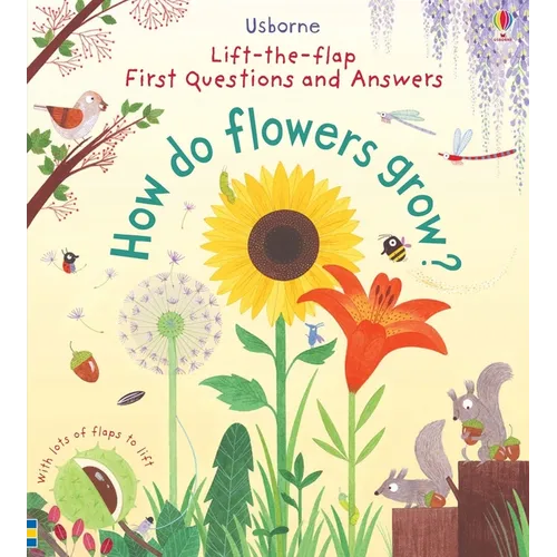 First Questions and Answers: How Do Flowers Grow? - Board Book