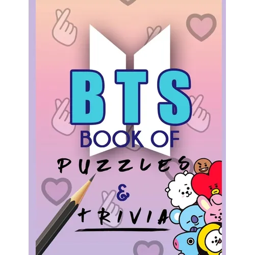 KPOP BTS Book of Puzzles & Trivia - Paperback