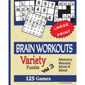 BRAIN WORKOUTS (Variety) Puzzles Vol 3 - Paperback