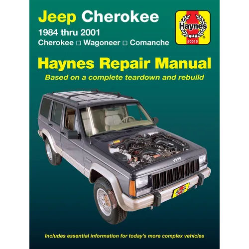 Jeep Cherokee, Wagoneer & Comanche 1984-01 - Paperback