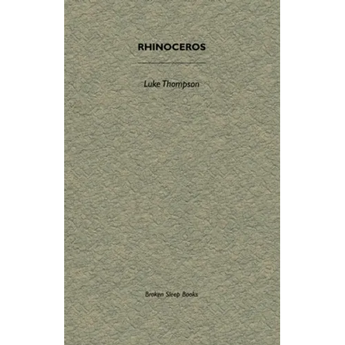 Rhinoceros - Paperback