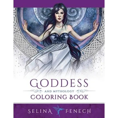 Goddess and Mythology Coloring Book - Paperback