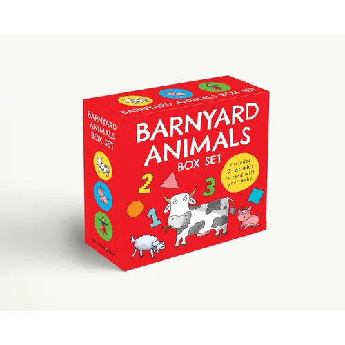 The Barnyard Animals Box Set: My First Board Book Library - Board Book