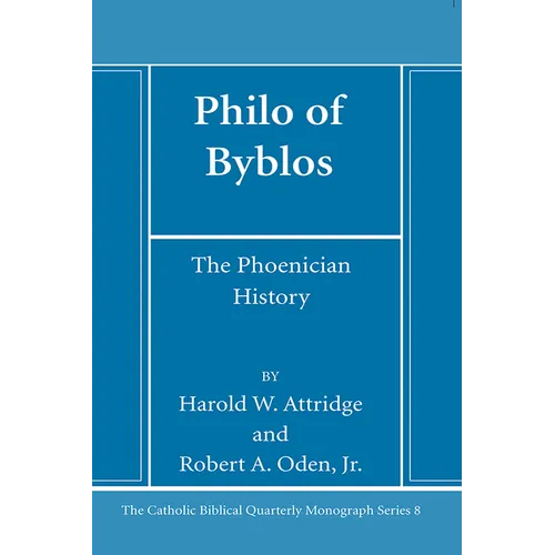Philo of Byblos - Paperback
