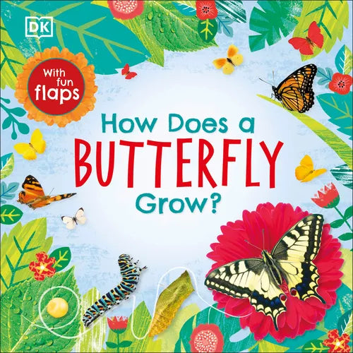 How Does a Butterfly Grow? - Board Book