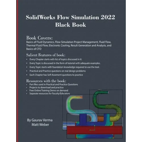 SolidWorks Flow Simulation 2022 Black Book - Paperback