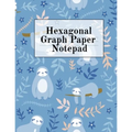 Hexagonal Graph Paper Notepad: Hexagon Notebook (.2" per side, small) - Draw, Doodle, Craft, Tilt, Quilt, Video Game & Mosaic Decoration Project Compo - Paperback