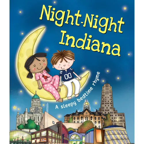 Night-Night Indiana - Board Book