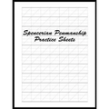 Spencerian Penmanship Practice Sheets: Perfect Cursive and Hand Lettering Style Exercise Worksheets for Beginner and Advanced - Paperback